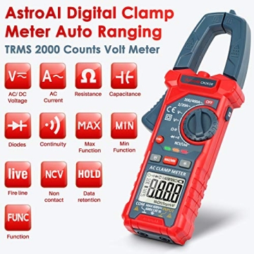 AstroAI Digital Clamp Meter for Accurate Measurements