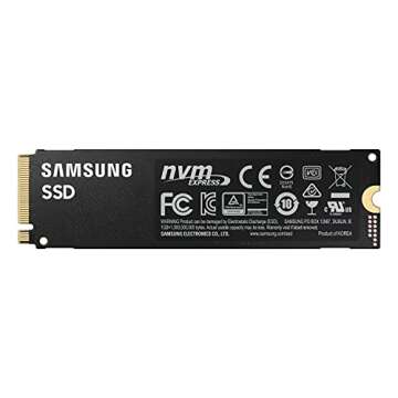 Samsung 980 PRO 250 GB PCIe 4.0 (bis zu 6.400 MB/s) NVMe M.2 (2280) Internes Solid State Drive (SSD) (MZ-V8P250BW)