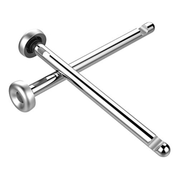 Kollea Stainless Steel Beer Chiller Stick Beverage Cooler Cooling Sticks, Man Birthday Gift, Beer Gift for Men, Pack of 2