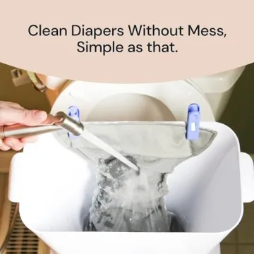 SimplyImagine Cloth Diaper Sprayer Shield for Easy Cleanup