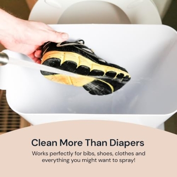 SimplyImagine Cloth Diaper Sprayer Shield for Easy Cleanup