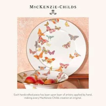 MacKenzie-Childs Enamel Colander, Decorative Kitchen Strainer