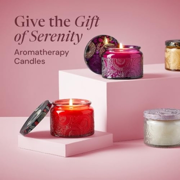 Aromatherapy Candle Gift Set for Women - Scented Candles for Home - Unique Christmas Gift Set for Women - Birthday, Bridesmaid, Housewarming Candle Set with Scented Sachets - Gift Ideas for Women