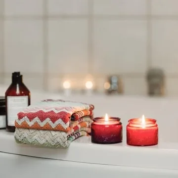 Aromatherapy Candle Gift Set for Women - Scented Candles for Home - Unique Christmas Gift Set for Women - Birthday, Bridesmaid, Housewarming Candle Set with Scented Sachets - Gift Ideas for Women