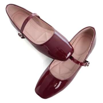 Stylish TN TANGNEST Women's Ballet Flats for Effortless Elegance