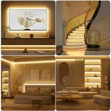 PAUTIX 16.4ft LED Strip with Remote Control for Home