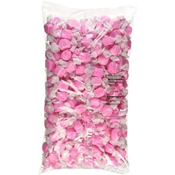 Sweet Candy Company Salt Water Taffy Individually Wrapped - Salt Water Taffy Candy Bulk, Old Fashion...