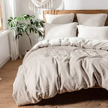 Elegant French Linen Pillow Shams Set - Soft & Breathable