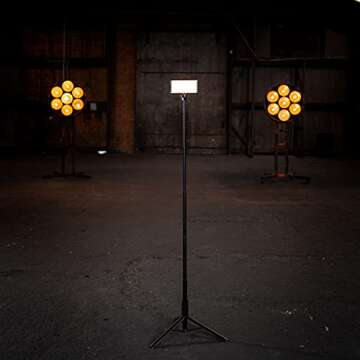 Lume Cube - Adjustable 5ft Light Stand Tripod - Adjustable Height 2ft to 5ft - Stand for Lights, Webcams, Cameras - Aluminum Lightweight - for Content & Video