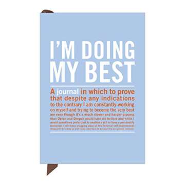 Knock Knock I'm Doing My Best Inner-Truth Journal (Small, 4 x 5.75-inches)