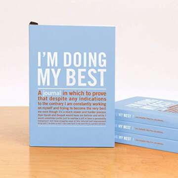 Knock Knock I'm Doing My Best Inner-Truth Journal (Small, 4 x 5.75-inches)