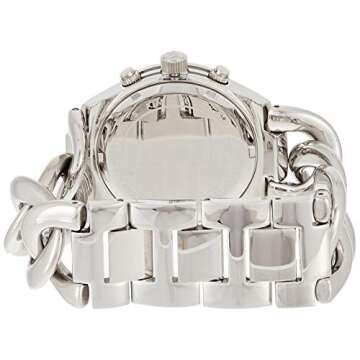 Michael Kors MK3149 Women's Runway Chronograph Twist Chain Steel Bracelet Watch