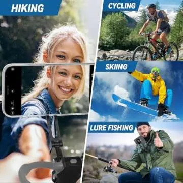 ITEFDTUTNE Magnetic Neck Mount for Phones & Vloggers