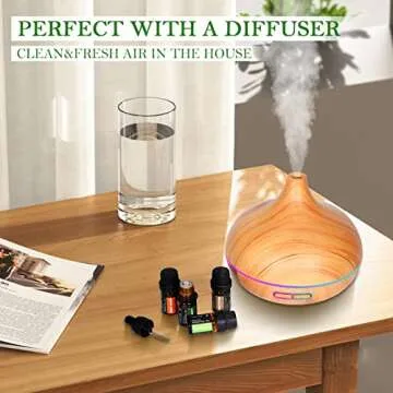 Essential Oils Set - Natural Scents for Gifts and Crafts