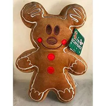Parks Mouse Gingerbread Man Plush Doll Scented (Approx 12" Tall) Christmas