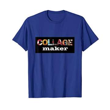 Collage Maker Artist T-Shirt for Creative Cut and Paste Lovers