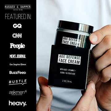 Rugged & Dapper Anti-Aging Face Cream for Men