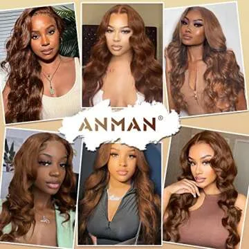 Miss Alle Chocolate Brown Lace Front Wig Human Hair 150% Density Auburn 13X4 Body Wave Lace Front Wig Human Hair Colored Hd Transparent Glueless Wigs Pre Plucked 20Inch