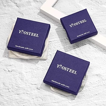 Yoosteel Gold Initial Necklace for Women - Adjustable & Stylish