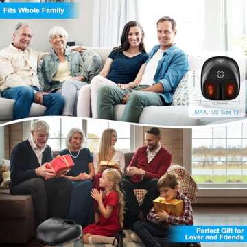 Comfier Heated Foot Massager for Ultimate Relaxation