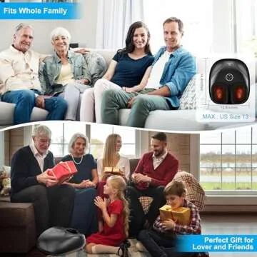 Comfier Heated Foot Massager for Ultimate Relaxation