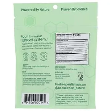 Peppermint Eucalyptus Lozenges for Instant Throat Relief