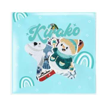 Kirako Winter Wonderland Iron-On Patches Set - 8 Designs