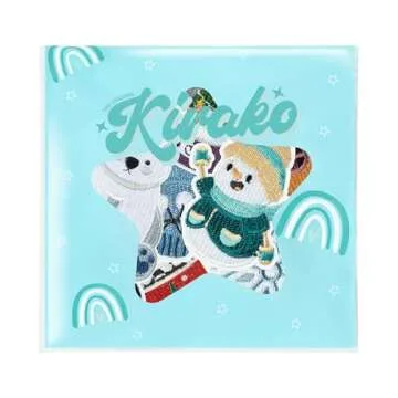 Kirako Winter Wonderland Iron-On Patches Set - 8 Designs
