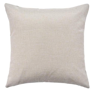 Acronde Christmas Throw Pillow Covers 4PCS Durable Cotton Linen