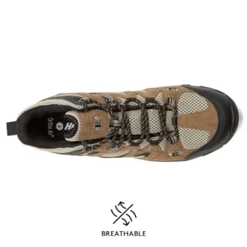 HI-TEC Ravus Waterproof Hiking Boots for Men - Lightweight & Breathable