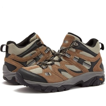 HI-TEC Ravus Waterproof Hiking Boots for Men - Lightweight & Breathable