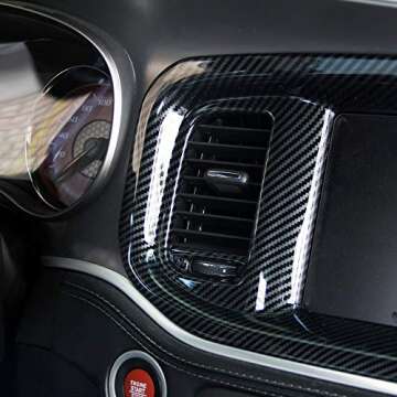 crosselec Carbon Fiber Dashboard Trim for Dodge Charger 2015-2023