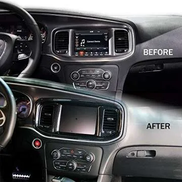 crosselec Carbon Fiber Trim for Dodge Charger 2015+