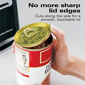 Hamilton Beach Smooth Touch Can Opener - Black & Chrome