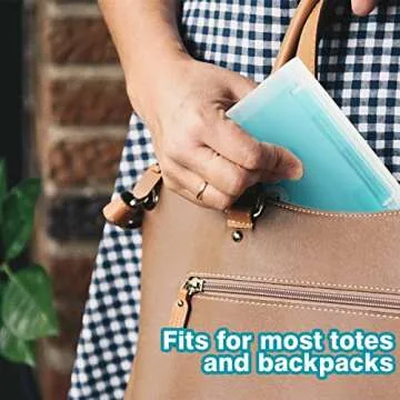 H4D Coupon Receipt Holder 13 Pocket Organizer Teal