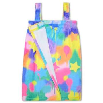 Silky Soft Plush Spa Wrap for Big Girls by iscream