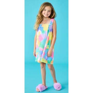 Silky Soft Plush Spa Wrap for Big Girls by iscream