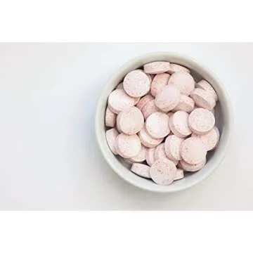 Hyalogic Hyaluronic Acid Chewable Lozenge - Chewable Tablets for Joints, Skin Care & Eyes – Vegan, Sugar-Free and Berry Favored Hyaluronic Acid Supplements (60 Count)