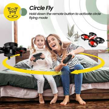 Mini Drone for Kids - Fun, Easy Flight & 3D Flips