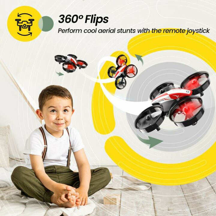 Mini Drone for Kids - Fun, Easy Flight & 3D Flips