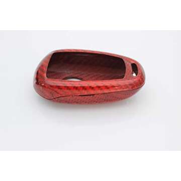 Elegant Carbon Fiber Key Fob Case for Alfa Romeo Vehicles