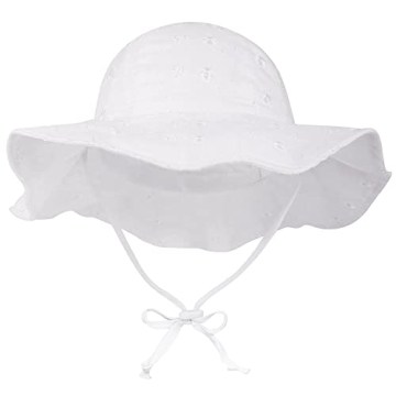 SimpliKids UPF 50+ Sun Protection Wide Brim Baby Hat