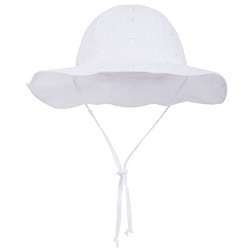 SimpliKids UPF 50+ Sun Protection Wide Brim Baby Hat