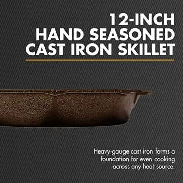FINEX 12" Heirloom Skillet Handcrafted in USA