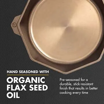 FINEX 12" Heirloom Skillet Handcrafted in USA