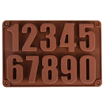 Wocuz Number Mold for Creative Baking and Crafts