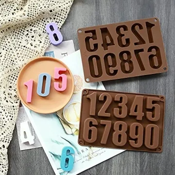 Wocuz Number Mold for Creative Baking and Crafts
