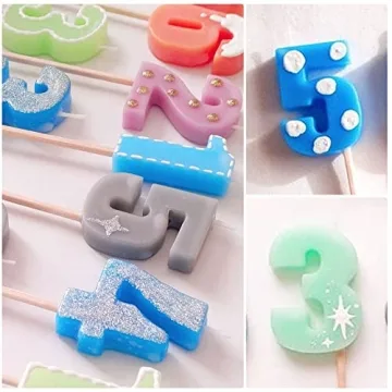 Wocuz Number Mold for Creative Baking and Crafts