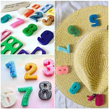 Wocuz Number Mold for Creative Baking and Crafts