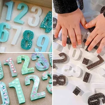 Wocuz Number Mold for Creative Baking and Crafts